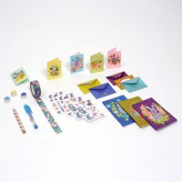 Djeco coffret d'écriture Elodie mini - set de papeterie créatif pour enfants
