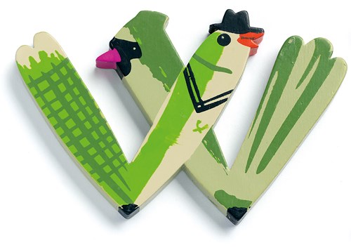 Djeco W - Lettres animaux