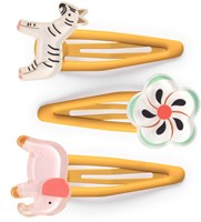 Djeco accessoires cheveux - barrettes colorées Nadette lot de 3