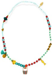 Djeco bijou collier enfant PLUME Collier Mia multicolore