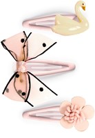Djeco haaraccessoires - kleurrijke haarspeldjes voor kinderen 3 stuks