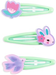 Djeco accessoires cheveux - barrettes colorées Eglantine lot de 3