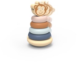 Speedy Monkey houten Roly Poly stapelaar FSC gecertificeerd speelgoed