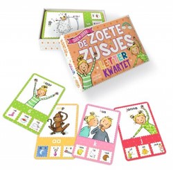 Kosmos De Zoete Zusjes letterkwartet