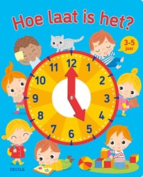 Deltas livre cartonné apprendre à lire l'heure pour enfants 3-5 ans