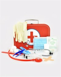 Den Goda Fen mallette de docteur jouet - set de docteur - jeu de rôle