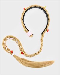 Den Goda Fen tresse blonde deluxe accessoire cheveux jouet 75cm