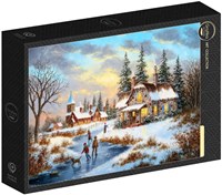 Grafika Dennis Lewan - A Mid-Winter's Eve - 1000 Teile-2