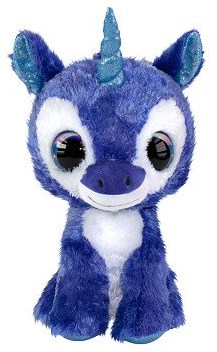Lumo Stars knuffel eenhoorn velvet 15cm - pluche speelgoed eenhoorn
