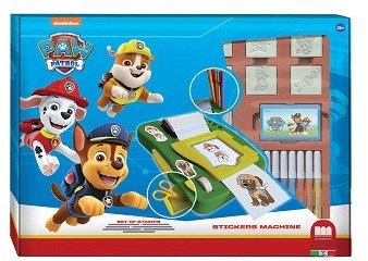 Multiprint PAW Patrol machine à autocollants avec tampons et feutres