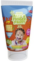 Gezicht- en vingerverf roze kinderverf 65ml veilig uitwasbaar