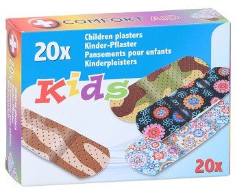 Kinderpleisters kleurrijke pleisters voor kinderen 20 stuks multicolor