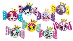 Clementoni brillant à lèvres jouet forme bonbon pour enfants - set de maquillage