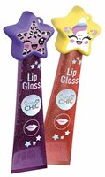 Clementoni lipgloss ster paars-geel Crazy Chic make-up voor kinderen