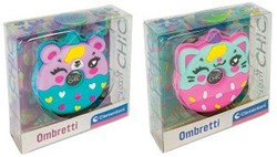 Clementoni oogschaduw speelgoed donut blauw roze make-up kind