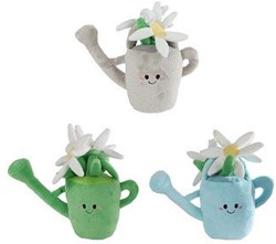 Knuffel Plant Pluche gieter met bloemen 20cm speelgoed cadeau