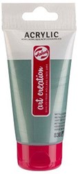 Acrylverf tube metallicgroen 75ml schilderen creatief