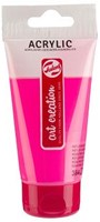 Acrylverf tube reflexroze 75ml voor schilderen en knutselen