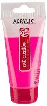 Acrylverf tube reflexroze 75ml voor schilderen en knutselen