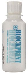 Bouteille de peinture acrylique blockprint 250ml blanc pour peinture et loisirs créatifs