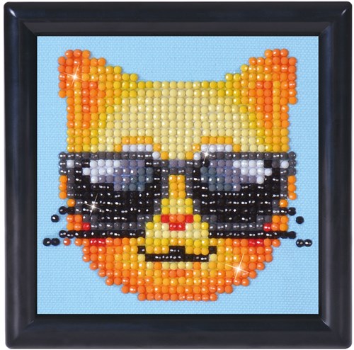 Diamond Dotz Diamond Dotz - Kool Kat Dd Kit With Frame