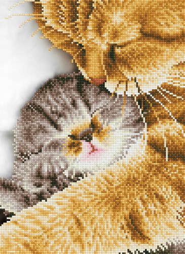 Diamond Dotz diamond painting - Tender Moment avec cadre - kit créatif