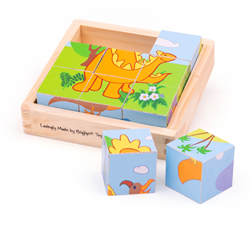 Bigjigs Dinosaurus Puzzel