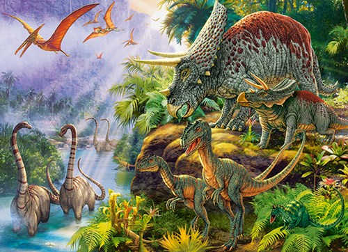 Castorland Dinosaur Valley -  Teile
