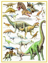 Eurographics puzzel Dinosaurs of the Jurassic - 1000 stukjes