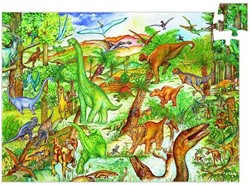 Djeco Dinosaures 100 pcs + livret