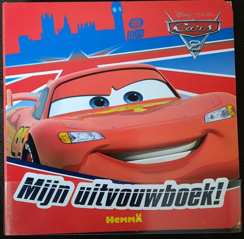 Disney Cars mijn uitvouwboek
