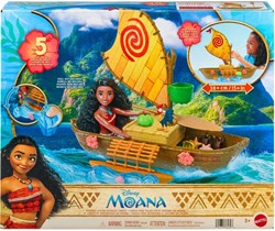 Mattel Disney Moana 2 canoë set de jeu - jouet d'aventure