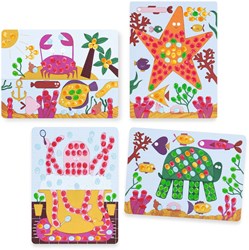 Djeco jouet peinture au doigt - set créatif pour enfants