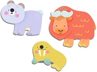 Djeco dierenfiguren speelgoed - pooldieren FSC MIX