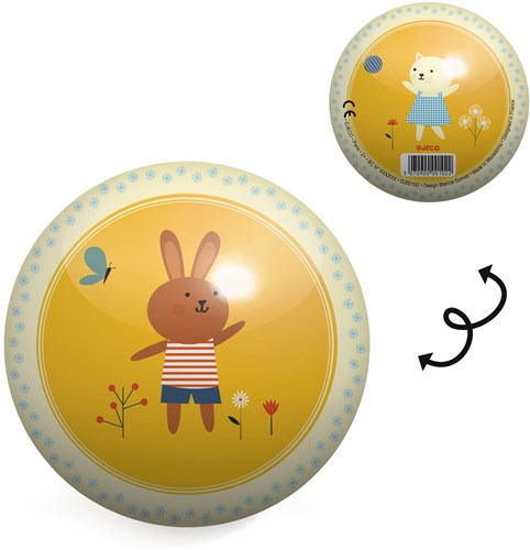 Djeco balle Sweety Ball Ø12 cm jouet coloré pour tout-petits-3