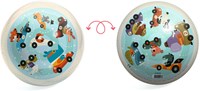 Djeco Traffic ball 22 cm - ballon de jeu coloré pour enfants-3