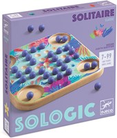 Djeco jeu en bois Solitaire - jouet durable FSC 100%-2