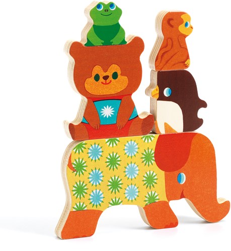 Djeco houten puzzel Woodypile - educatief speelgoed FSC hout-2