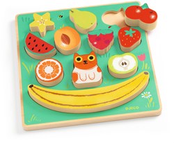 Djeco houten puzzel Puzz & Boom Happy - balansspel voor kinderen