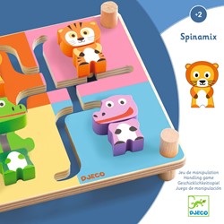 Djeco houten pedagogisch spel Spinamix
