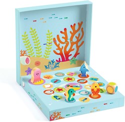 Djeco Ludo Sea - bordspel voor kinderen - 4 spellen in 1