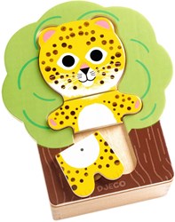 Djeco puzzle en bois Arbramix - jouet durable FSC 100%