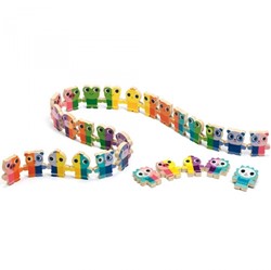 Djeco houten pedagogisch spel Domino Up