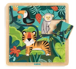 Djeco legpuzzel Puzzle Jungle