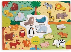 Djeco houten puzzel dieren - educatief speelgoed FSC 100%