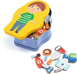 Djeco magnetisch speelgoed Inzebox Jobissimo - FSC 100% - creatief spel