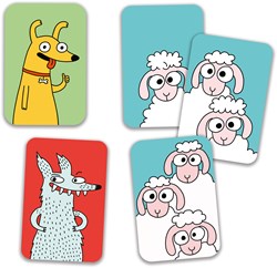 Djeco kaartspel Swip'Sheep - strategisch familiespel FSC MIX