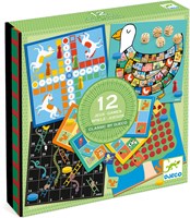 Djeco klassiek spel Classic box 4+ - 12 bordspellen FSC MIX-2