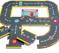 Djeco puzzel circuit - educatief speelgoed - 26 stukjes