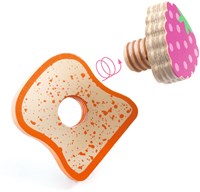 Djeco keukenspeelgoed Kitten ontbijt - houten ontbijtset voor kinderen-2